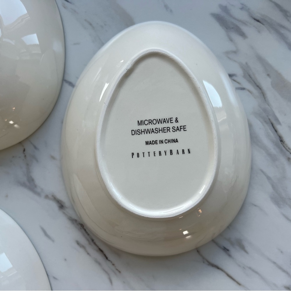 Pottery Barn - Egg Bowls - Set of 4 - Picture 14 of 15